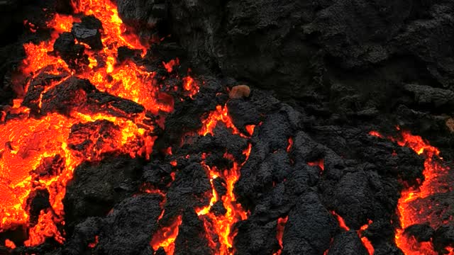 Baking Pizza With Lava