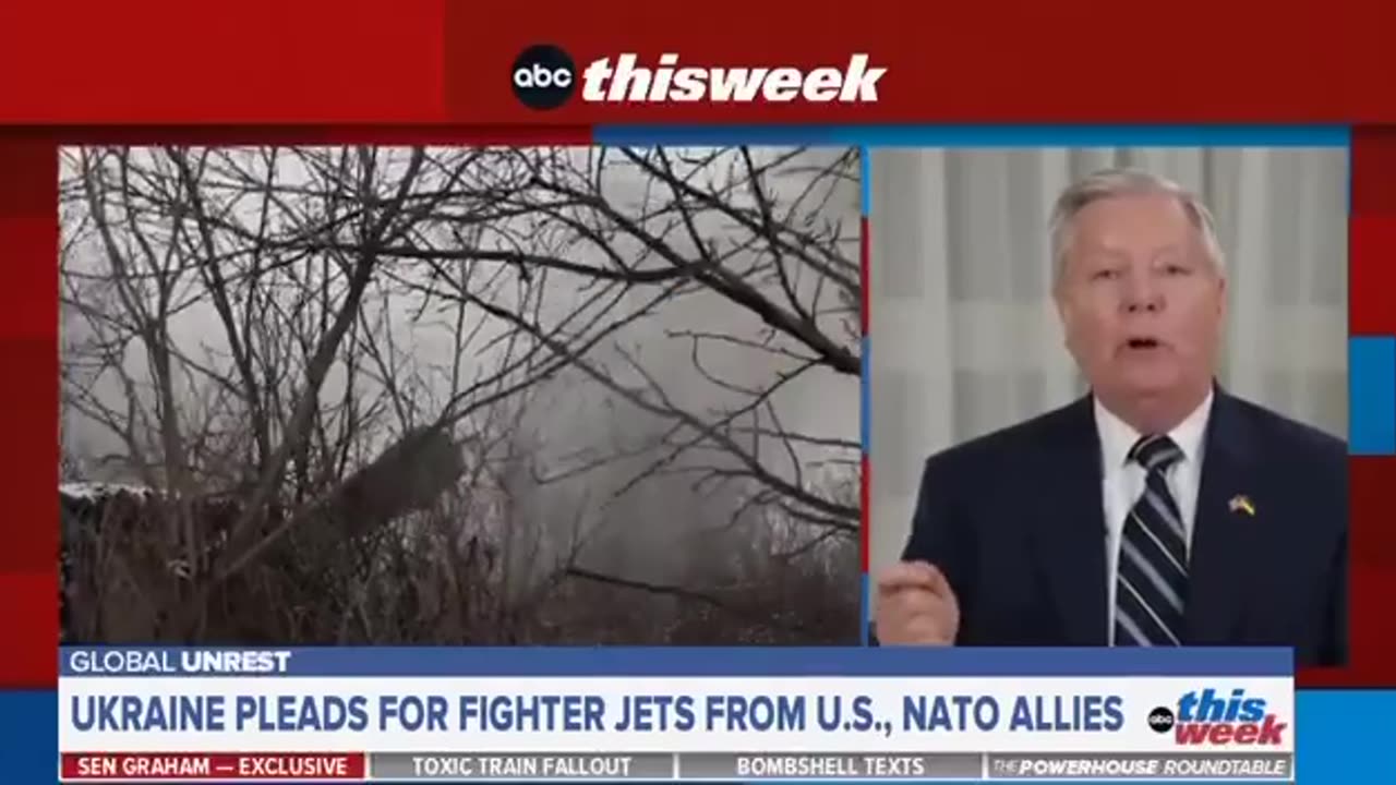 Ukraine -Graham Wants World War 3