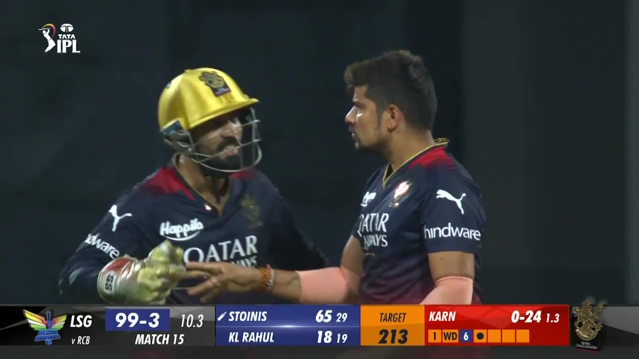 M15: RCB VS LSG-MATCH HIGHLIGHTS