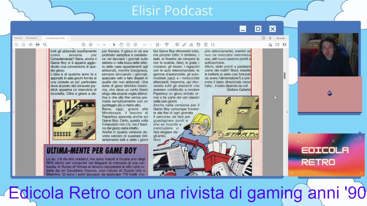 Ep.149 – Edicola retro con una rivista di giochi anni ‘90