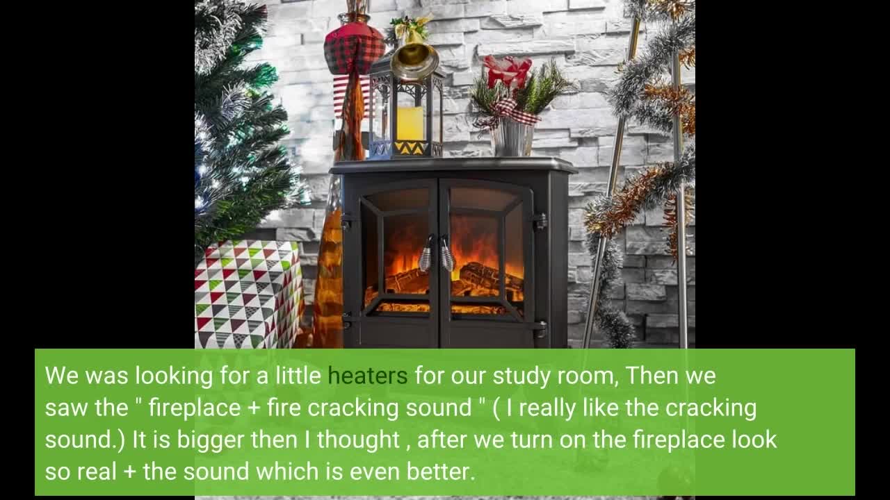 Electric Fireplace #heaters for Indoor Use 1500W Space-Overview