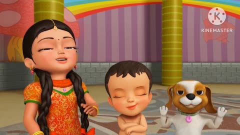 Johnny Joker 🃏 Hindi Rhyme | Kids Song | Bacha Party big party 🥳🎉
