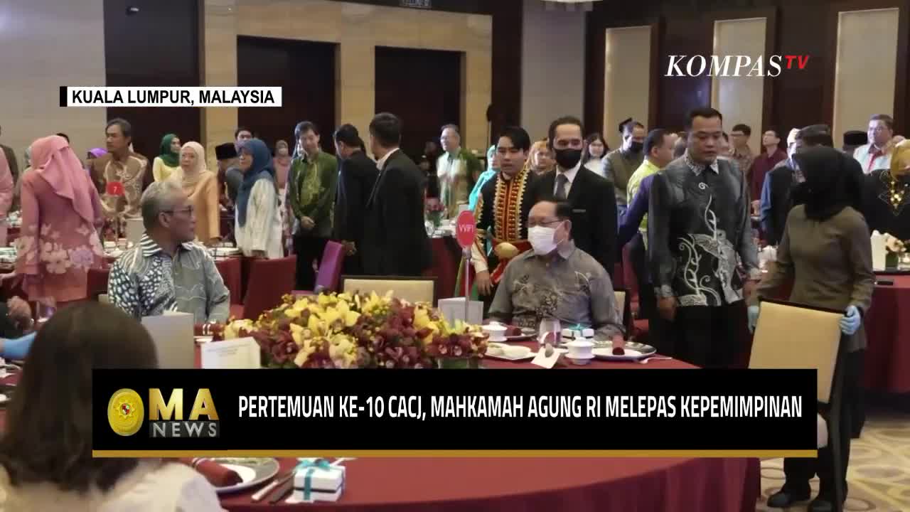 CACJ ke-10 Digelar Offline, Tun Tengku Maimun dari Malaysia Jadi Ketua CACJ 2022-2023 - MA NEWS