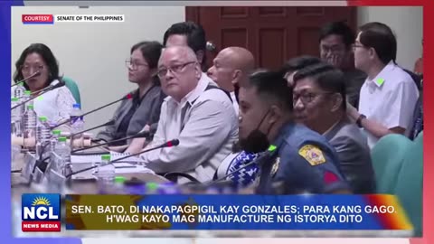 Sen. Bato, di nakapagpigil kay Gonzales; para kang g*g*. H'wag kayo mag manufacture ng istorya dito