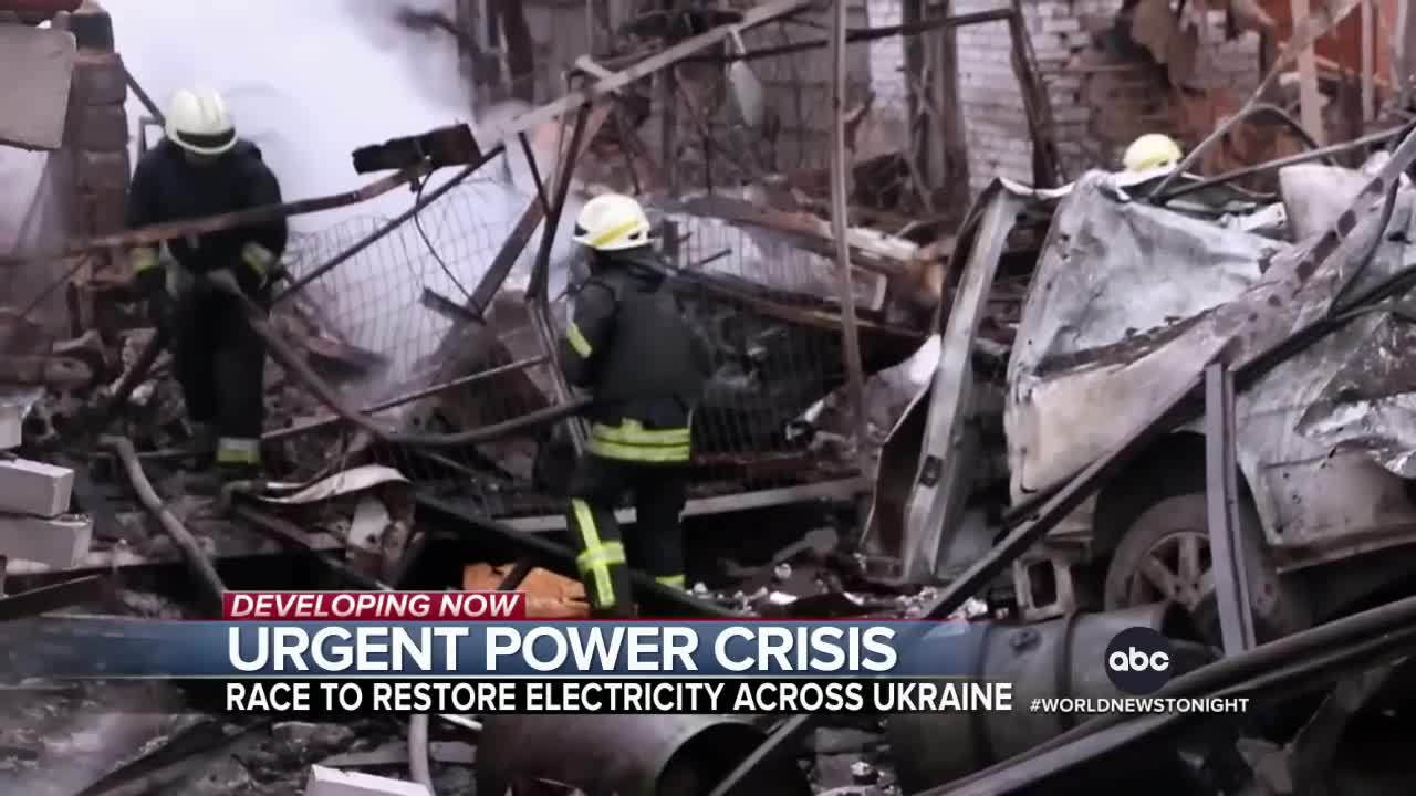 Ukraine faces power crisis as temperatures drop below freezing _ WNT