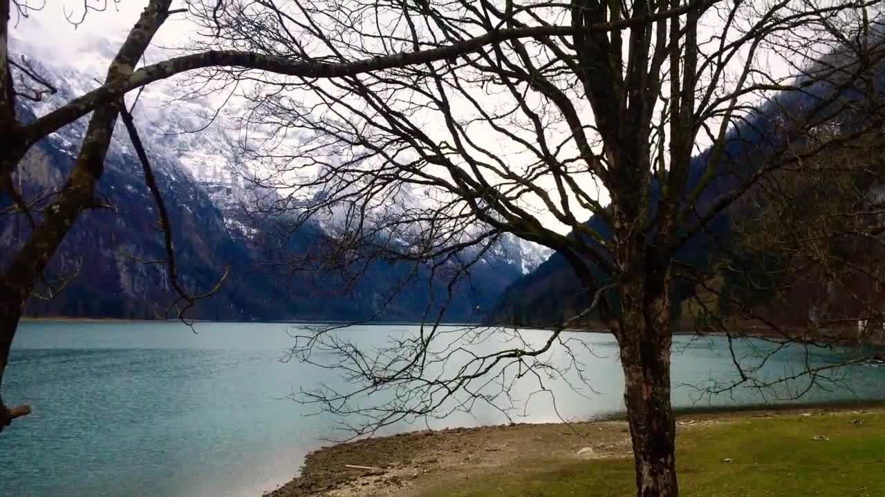 Glarnerland - Lake Klöntalersee (GL) swiss landscape - switzerland - schweiz -suisse