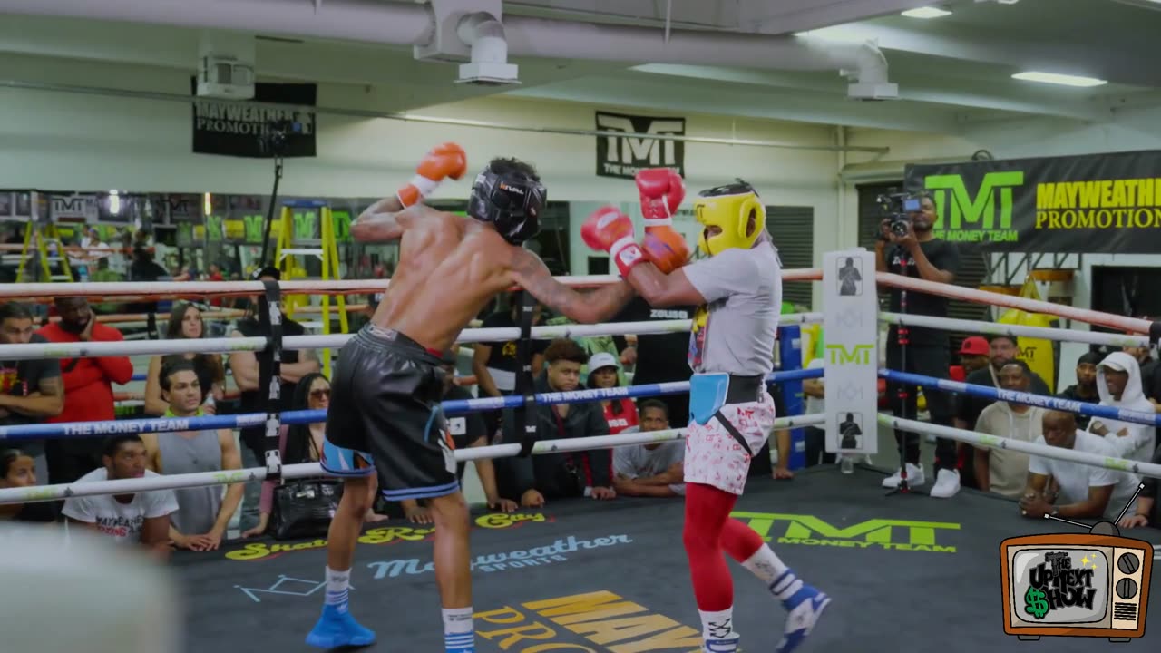 (UpnextTv) Floyd Mayweather Vs BlueFace Sparring 2023 Full HD
