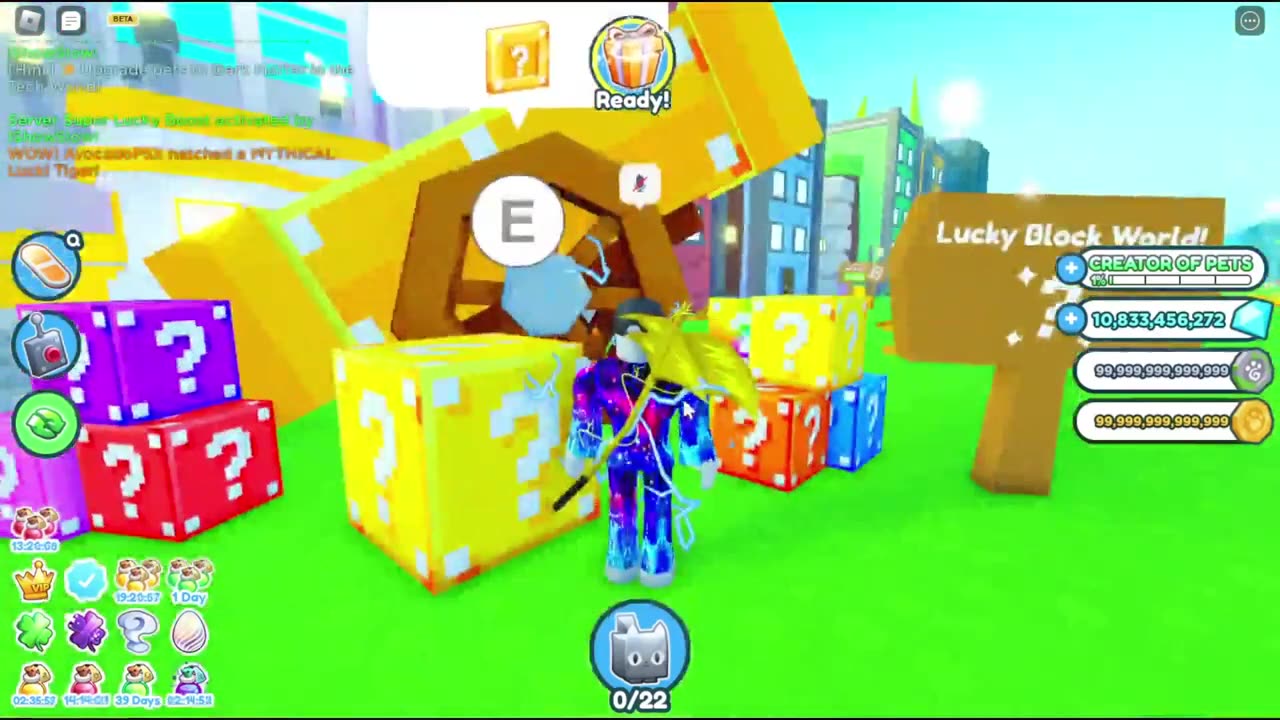 The New Pet Sim X Lucky Block World Update, IS INSANE!