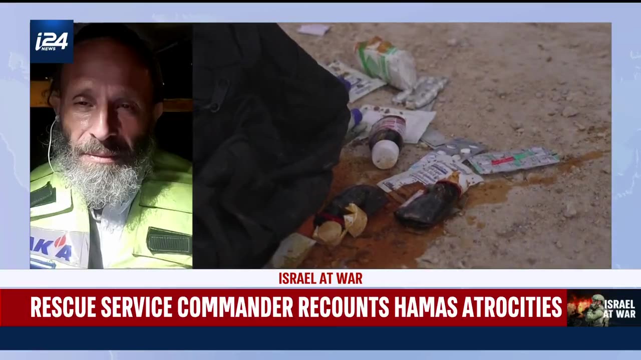 YOSSI LANDAU, COMMANDER IN ZAKA'S RESCUE SERVICES, RECOUNTS THE TRAUMATIC SCENES HE SAW