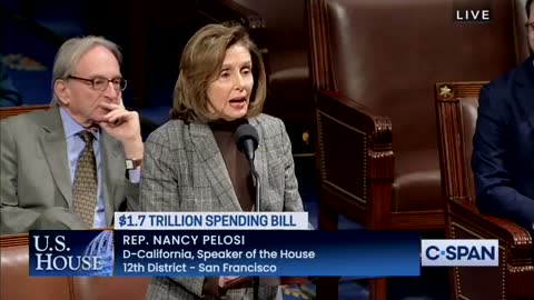 WATCH: Nancy Pelosi Wishes Everyone a ‘Happy Schwanza’ in Farewell Address