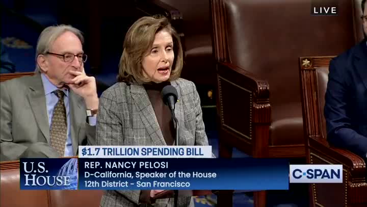 WATCH: Nancy Pelosi Wishes Everyone a ‘Happy Schwanza’ in Farewell Address