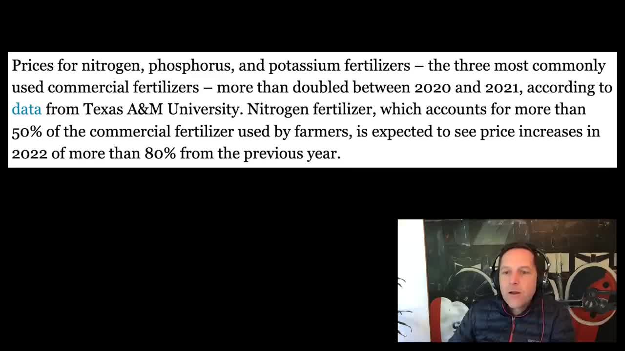 David Friedberg: Almost certainly widespread famine by the end of 2022