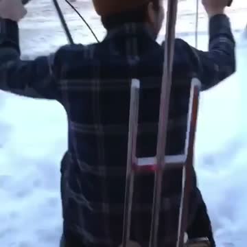 No go Chopper in the Snow