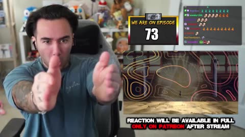 Asuma's death (first time reaction)