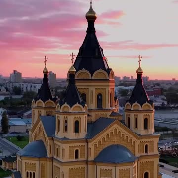 Alexander Nevsky New Fair Cathedral, Nizhny Novgorod, Russia