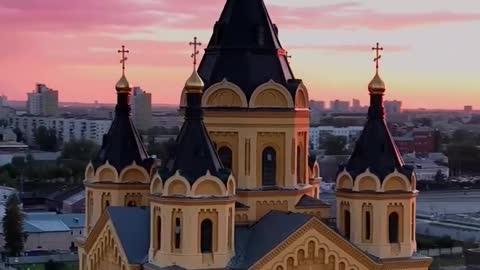 Alexander Nevsky New Fair Cathedral, Nizhny Novgorod, Russia