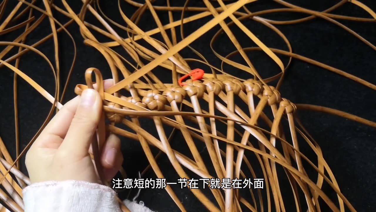 Tea bag weaving tutorial, the ancient rattan weaving technique