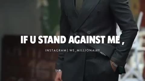 Don't mess with me || Angry status || Rich mindset