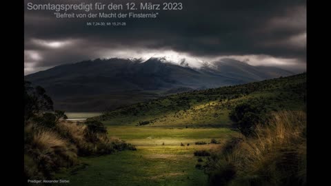 Sonntagspredigt für den 12. März 2023