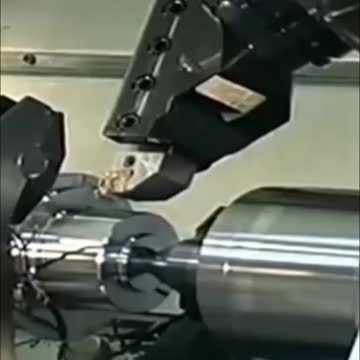 When NC tool processing is in progress!