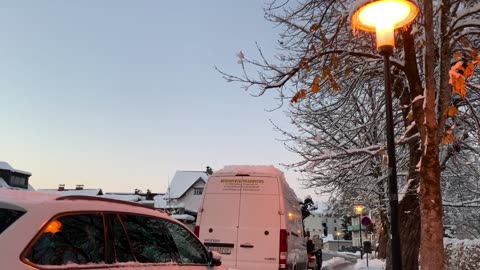 Walking in Hallein Altstadt (Old Town), Austria｜December 2023