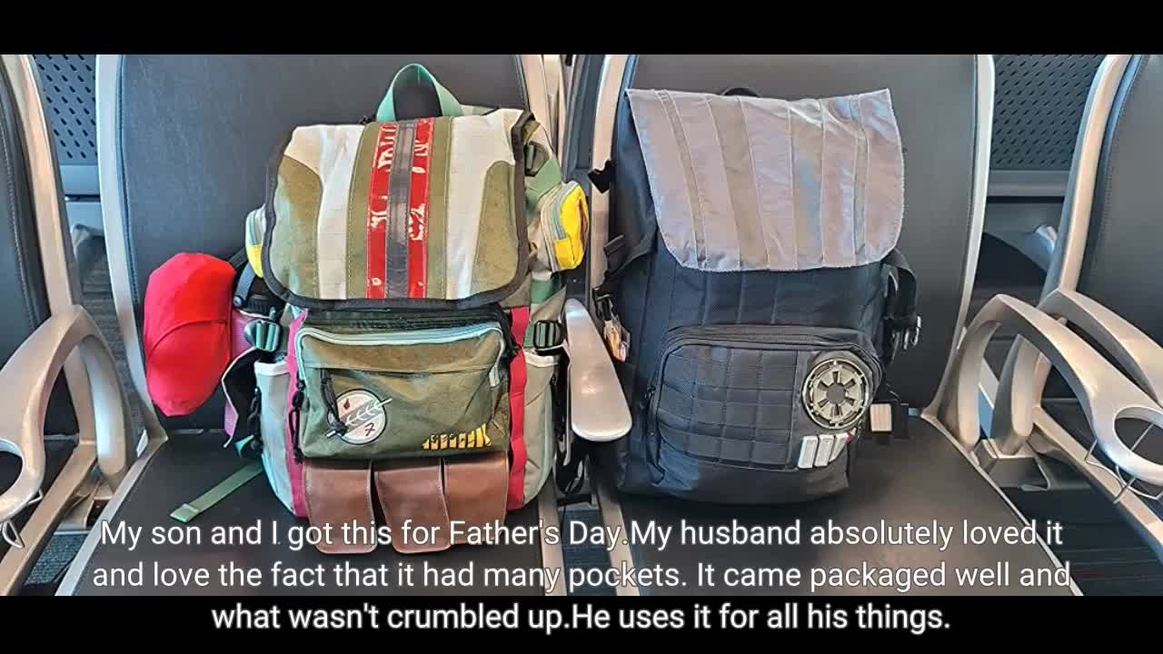 MiaoDuo For Boba Fett Laptop Backpack Standard Bag-Overview