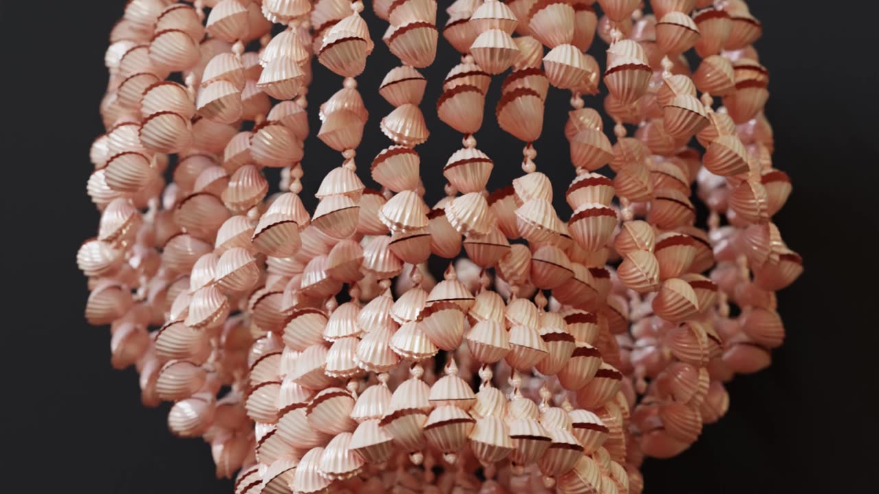 Noding the chandelier in Blender 3D | Animation Jhoomar #blender #3d #animation