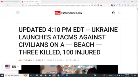 TERROR ATTACK in Crimea Russia by US ATACMS Cluster Bombs