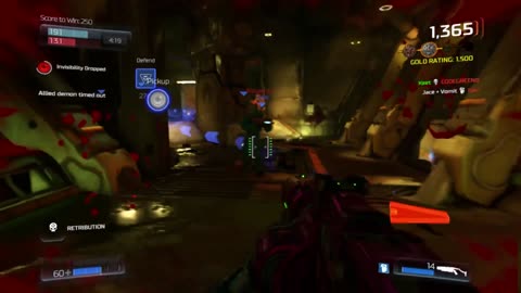 Doom (Switch) Online Warpath on Disposal (Recorded on 8/15/18)