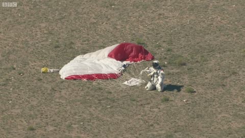 Jumping From space Red bull Space Dive BBC (1080p)