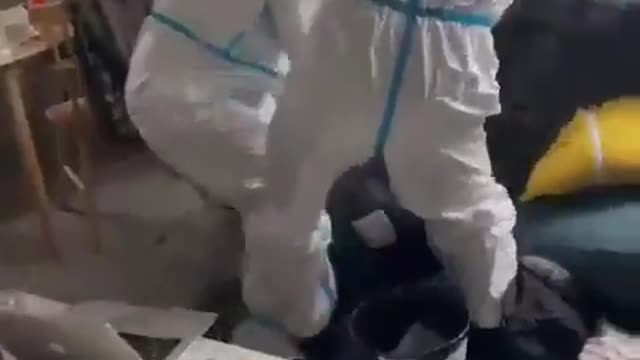 China removing residents from their homes