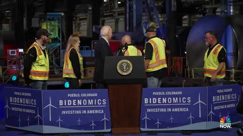 Biden delivers remarks on Bidenomics in Colorado