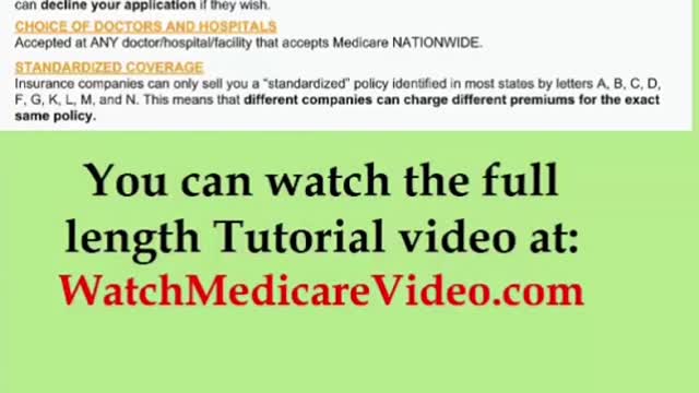 Part 21 - Medicare Tutorial - What determines future Medicare supplement rates increases?