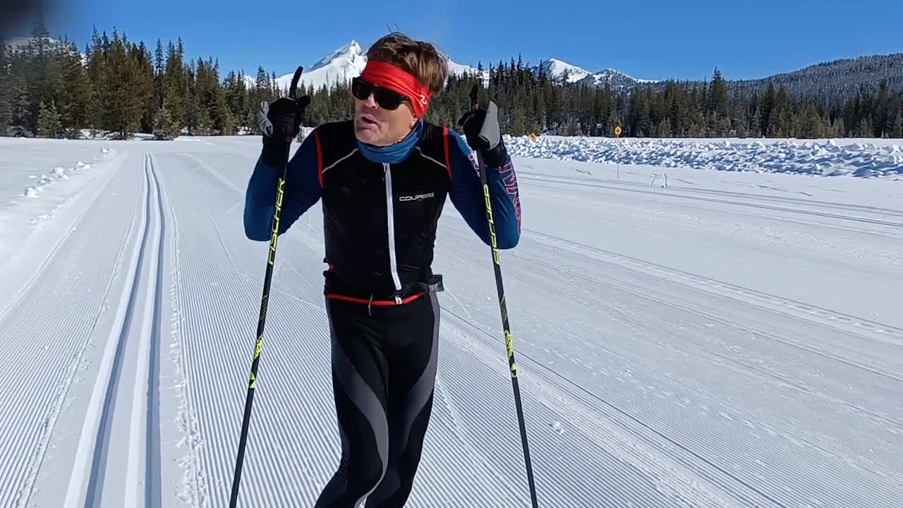 How to Cross Country Skate Ski on Icy Conditions