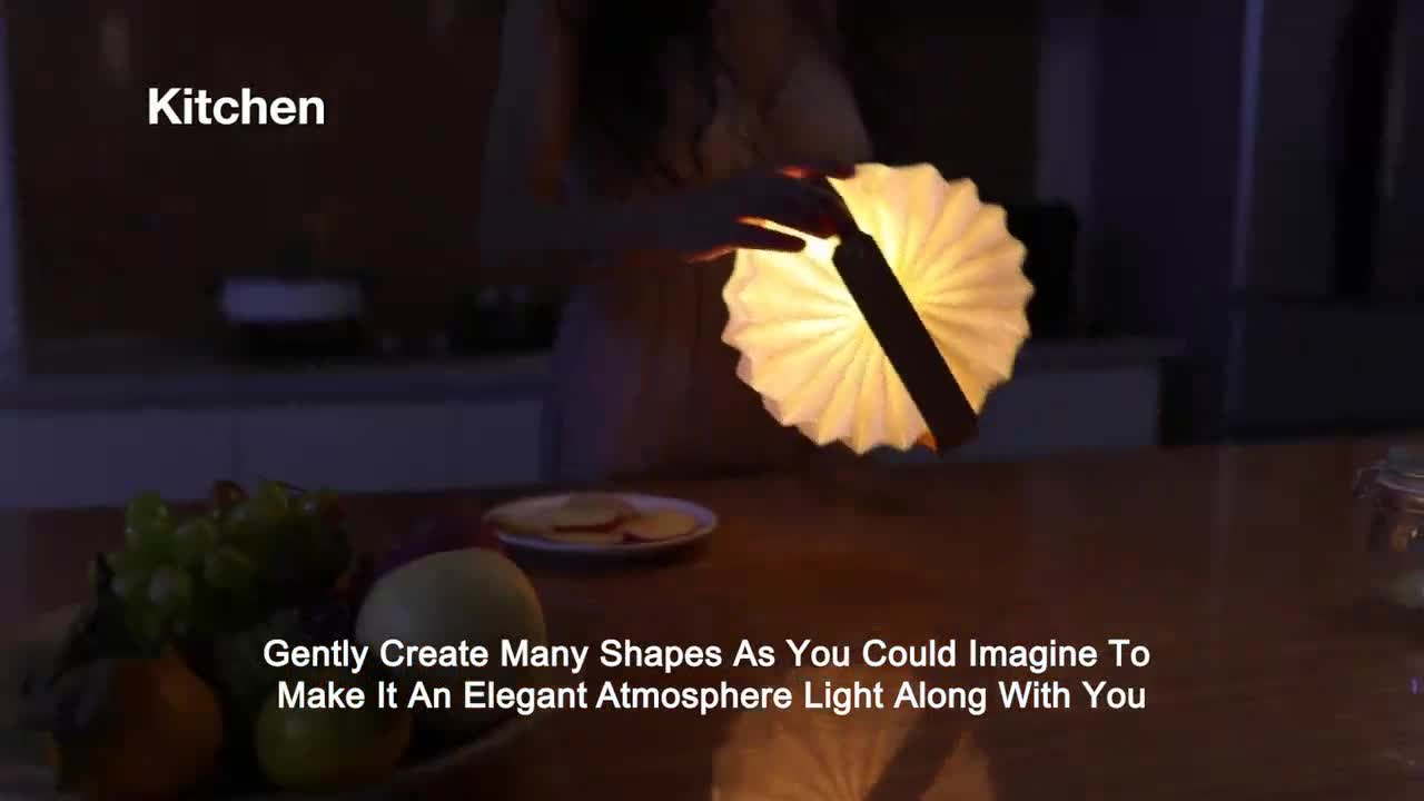 OPLED Foldable Audio Lamp Bring Infinite Fun To Life by Galaxy Creating Lab — Kickstarter