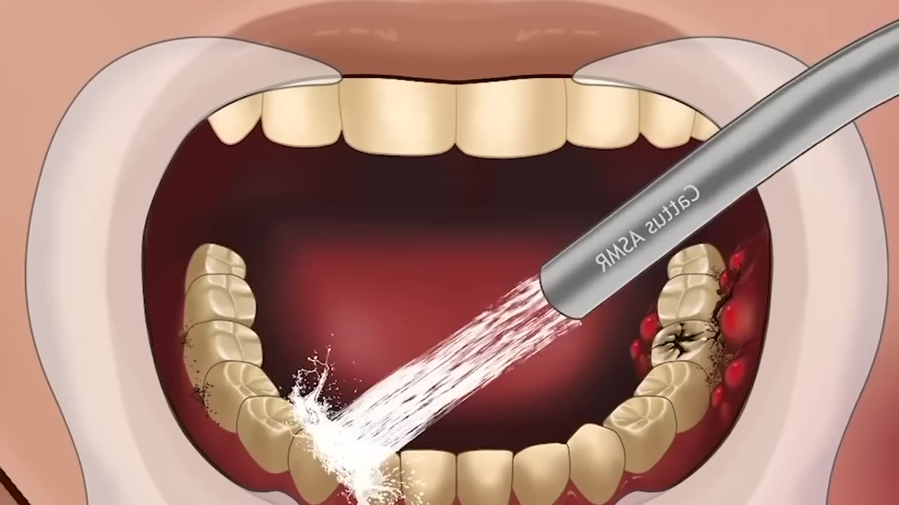 ASMR Treatment of Severe Tooth Decay Part 1