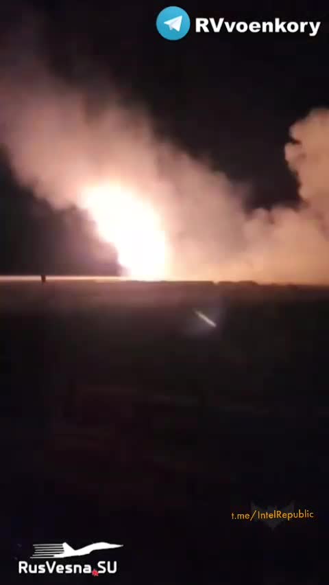 Russian "Grad" ("Hail") rocket system works OVERTIME, striking enemy positions