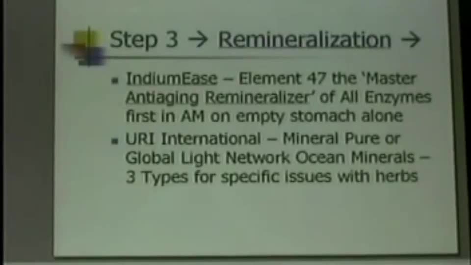 Dr Bill Deagle : Connecting the dots - Granada Forum 2006