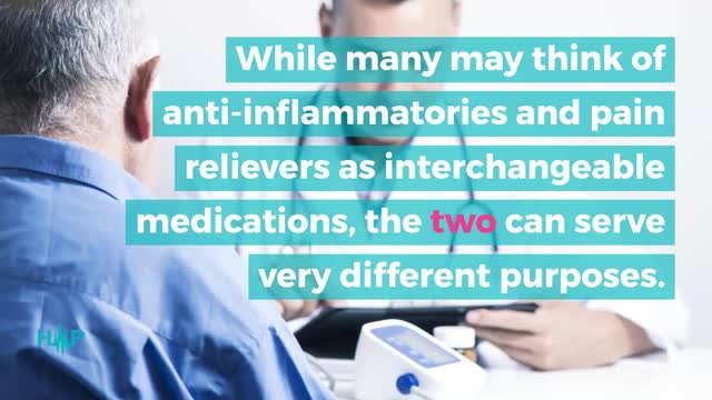 Differences Between Anti - Inflammatories And Pain Relievers