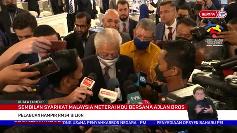 29 OGOS 2022 – BERITA PERDANA – SEMBILAN SYARIKAT MALAYSIA METERAI MOU BERSAMA AJLAN BROS