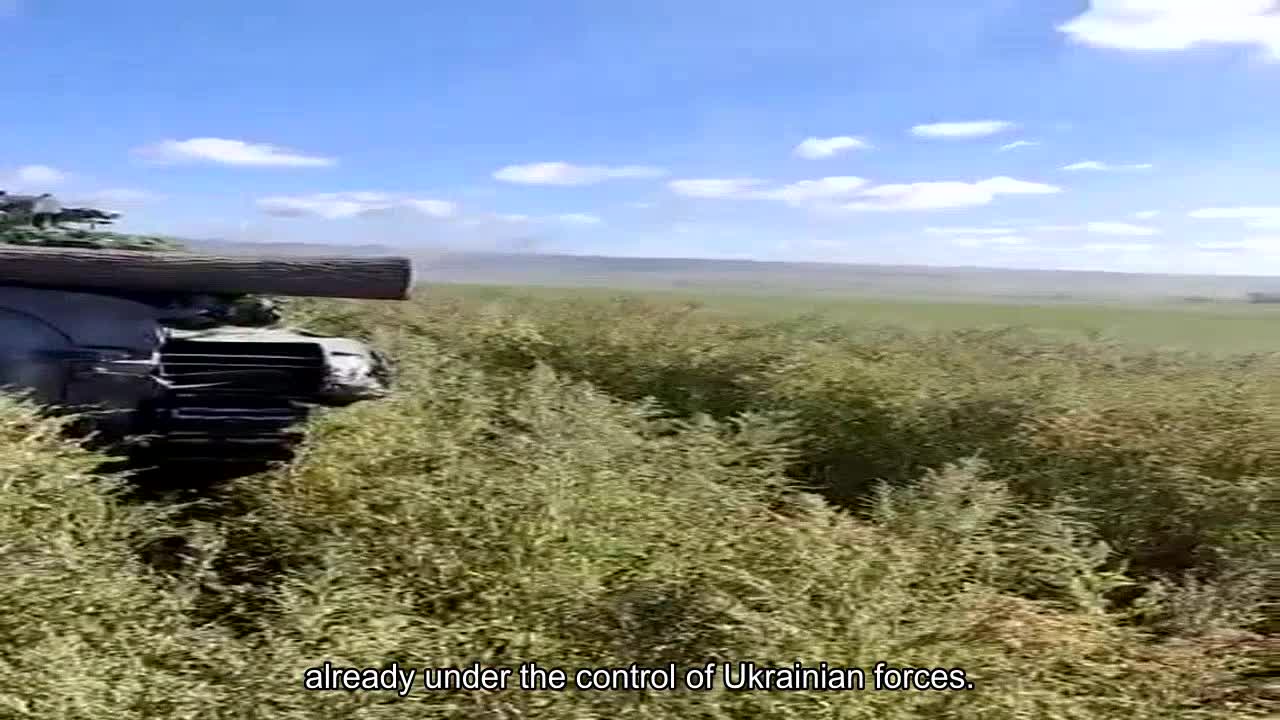 The Armed Forces are advancing across the Kharkiv region. The moment of offensive actions of the 2