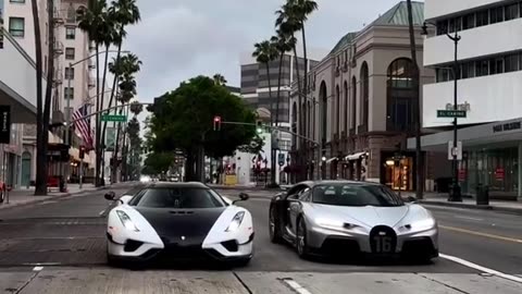 Bugatti & Koenigsegg supercarbrothers