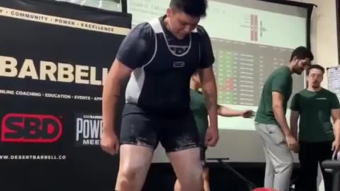 These were my top sets for my powerlifting competition