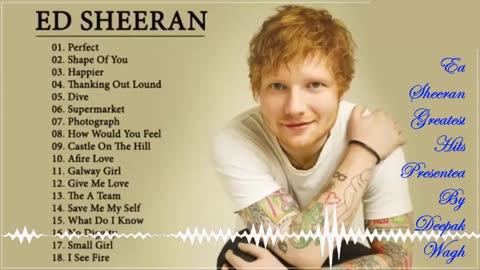 Ed Sheeran Greatest Hits Album