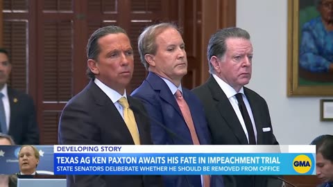 Closing arguments in Texas AG Paxton's impeachment trial | GMA