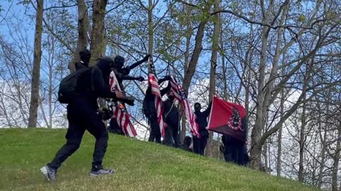 Insane Leftists Set American Flags ON FIRE To Show Their Support For Abortion