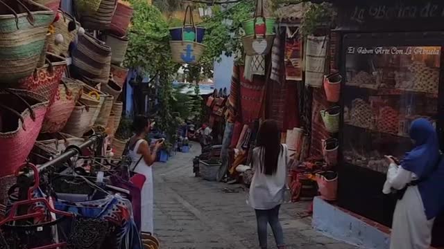 Rue touristique chefchaoun