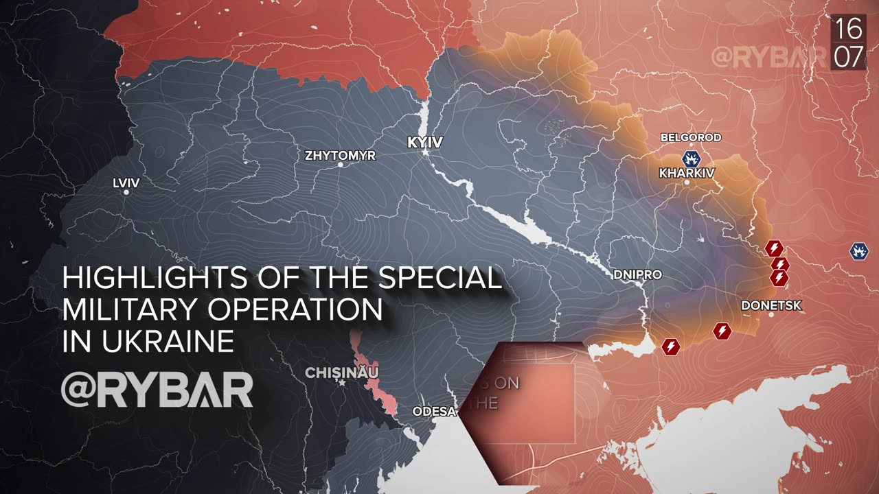 ❗️🇷🇺🇺🇦🎞 Rybar Daily Digest of the Special Military Operation: July 16, 2023