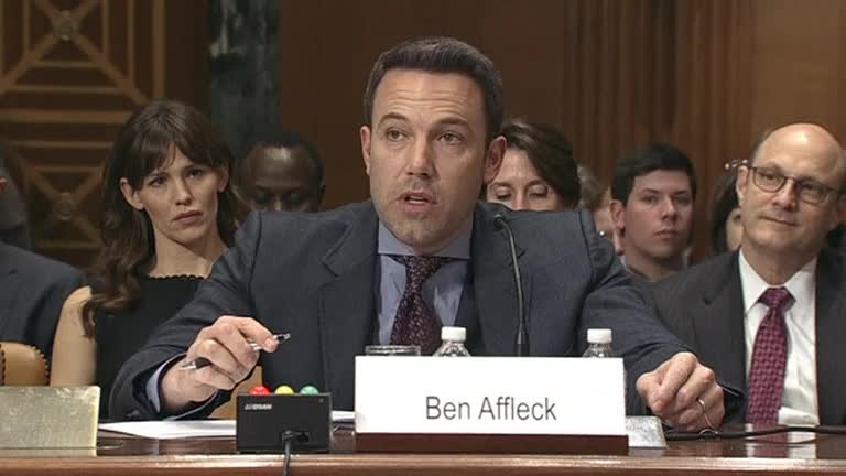 Ben Affleck lends star power to Congo cause on Capitol Hill