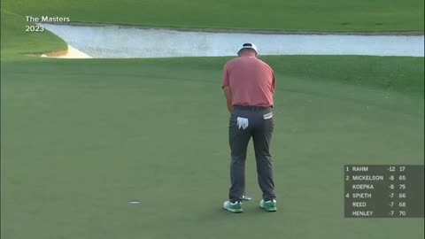 The Masters gets underway